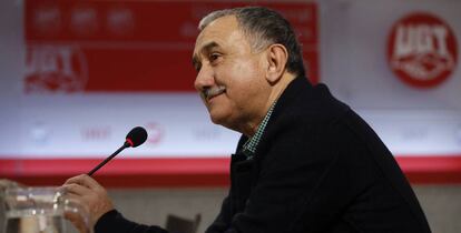 El secretario general de UGT, Pepe Álvarez.