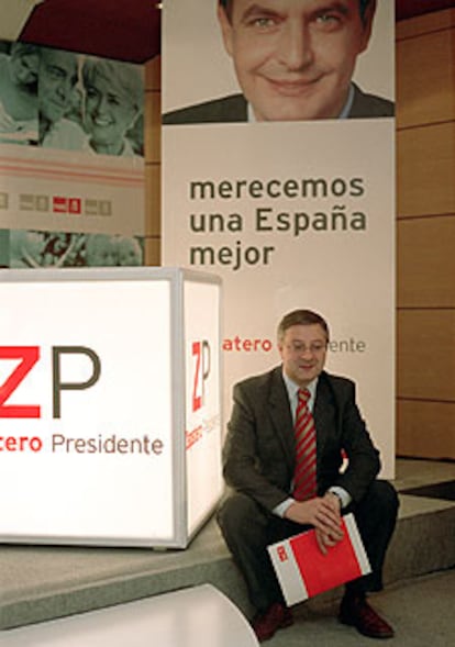 José Blanco, en la presentación de la campaña del PSOE.