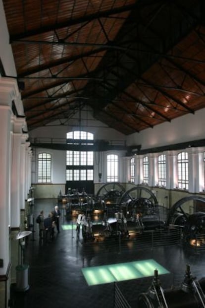 Interior del Museo del Agua de Cornellà.