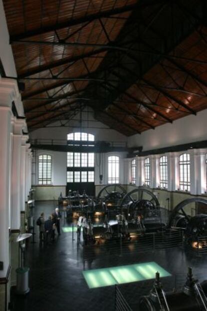 Interior del Museo del Agua de Cornellà.