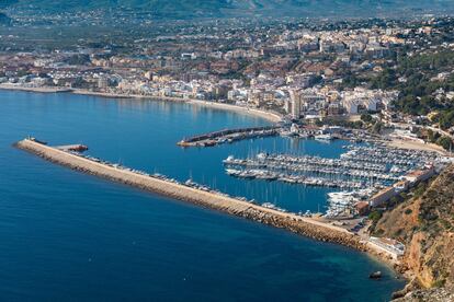 Imagen de archivo del puerto de Xàbia (Alicante).