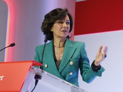 Ana Botín, presidenta de Santander.