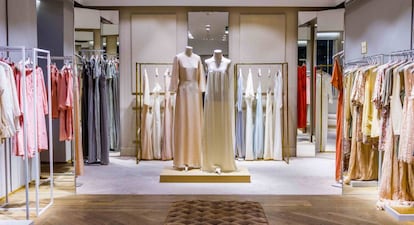 Interior de una de las tiendas de Intropia.
