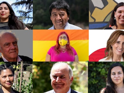 Alondra Carrillo, Adolfo Millabur, Barbara Figueroa, Agustin Esquella, Constanza Valdés, Marcela Cubillos, Natividad Llanquileo, Luis Alejandro Abel Mayol Bouchon, algunos de los convencionales que resulten electos tendrán la misión de redactar la nueva Constitución que reemplazará la vigente, redactada en 1980 por el régimen militar.