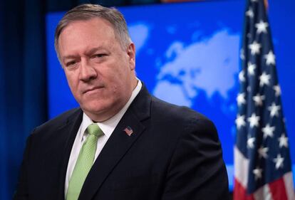 El secretario de Estado, Mike Pompeo.