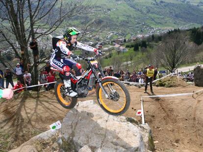 Toni Bou, durante una de las pruebas del Mundial