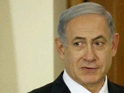 El primer ministro israel&iacute;, Benjamin Netanyahu, el martes en Nicosia (Chipre).