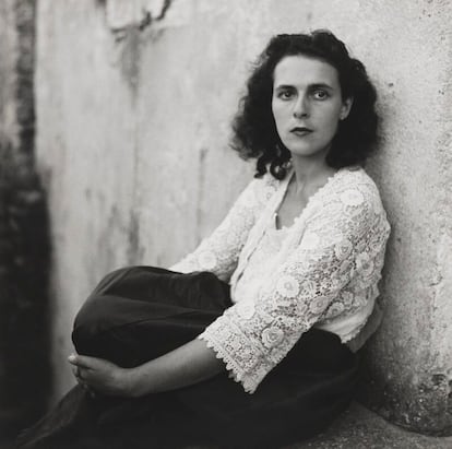 Retrato de Leonora Carrington en la National Portrait Gallery.