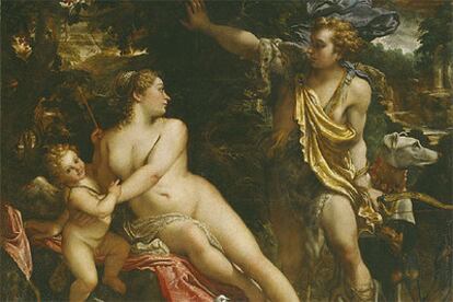 &#39;Venus, Adonis y Cupido&#39; (1588-1590), de Annibale Carracci.