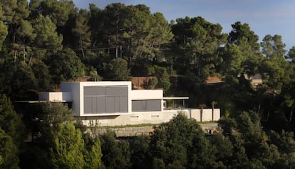 Una casa en una urbanització de Matadepera.