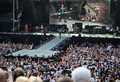 The Rolling Stones perform in Berlin (Germany), in August 2022.