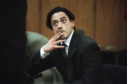 Robert Downey Jr., en los juzgados de Malibú en 1997.