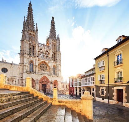 La catedral gótica de Burgos.