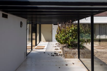 Cobert exterior de la Casa Gomis. MASSIMILIANO MINOCRI