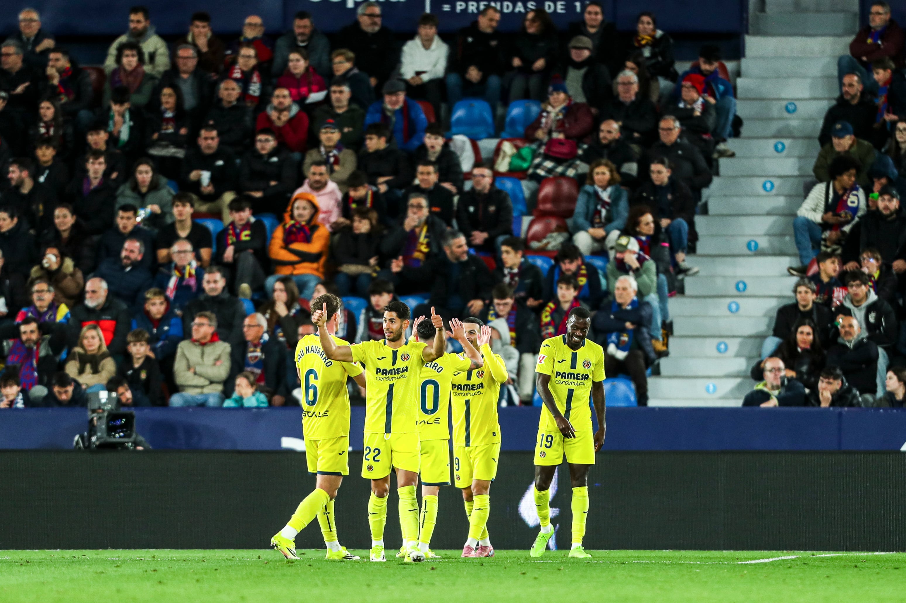 Villarreal si approfitta del Levante per assicurarsi i posti in Champions