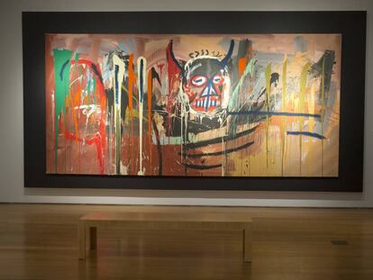 La obra Sin t&iacute;tulo, de Jean-Michel Basquiat, subastada esta semana en Nueva York.
