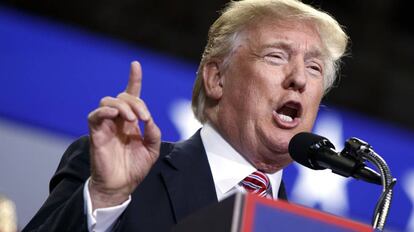 Trump, en un acto en Florida.