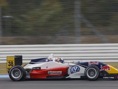 Carlos Sainz Jr. en una prueba de F&oacute;rmula 3 Euro Series