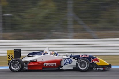 Carlos Sainz Jr. en una prueba de F&oacute;rmula 3 Euro Series