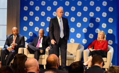 John Flannery, consejero delegado de General Electric, en Nueva York.