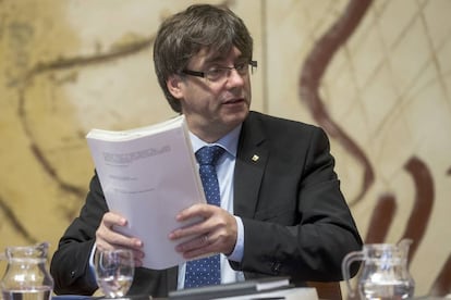 Catalan premier Carles Puigdemont.