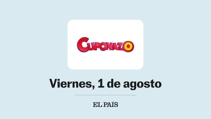 Sorteo Cuponazo de la ONCE 1 agosto 2025