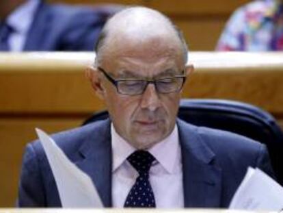 El ministro de Hacienda y Administraciones Públicas, Cristóbal Montoro. EFE/Archivo