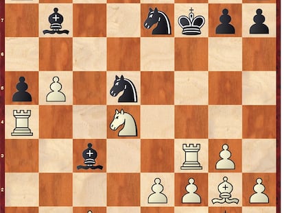 Posición tras 21 Tf3+