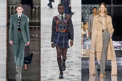 La tendencia estética se plasma sobre la pasarela en colecciones como las de Victoria Beckham, Christian Dior o Burberry.