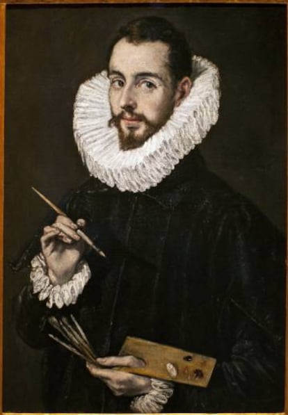 'Retrato de Jorge Manuel Theotocópuli', realizado en torno a 1600 por su padre, El Greco.