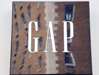 Un logo de Gap en un establecimiento de Washington.