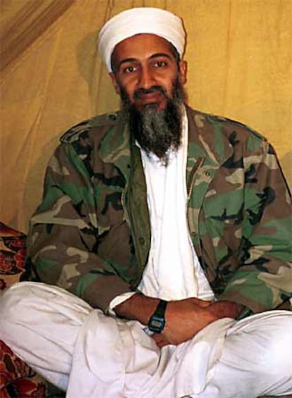 El líder de la organización terrorista Al Qaeda, Osama Bin Laden, en una imagen de archivo.