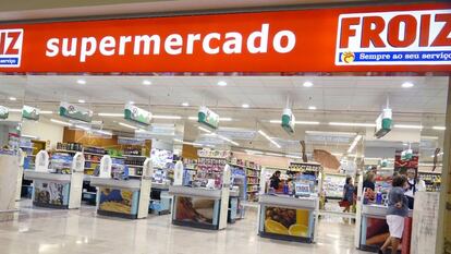 Un supermercado Froiz en Portugal