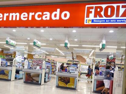 Un supermercado Froiz en Portugal