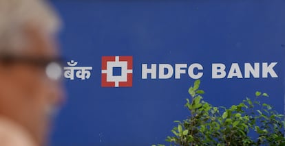 Sucursal de HDFC Bank en Mumbai (India).