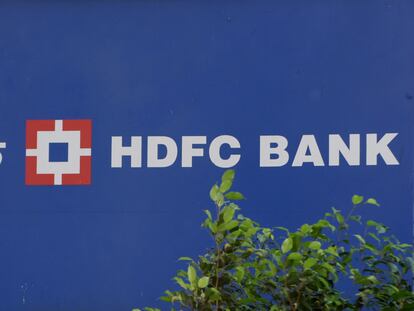 Sucursal de HDFC Bank en Mumbai (India).