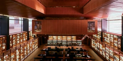 Imagen de la Biblioteca del museo Reina Sofía.