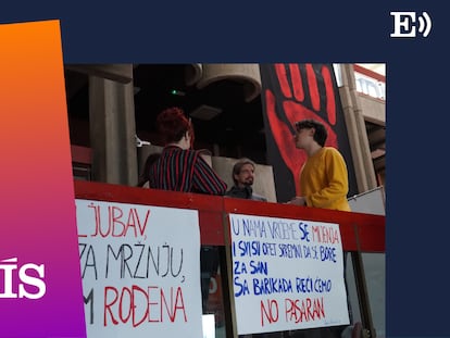 ‘Podcast’ | Un día en un ‘cuartel’ de las protestas en Serbia: “Sin ética no hay política”