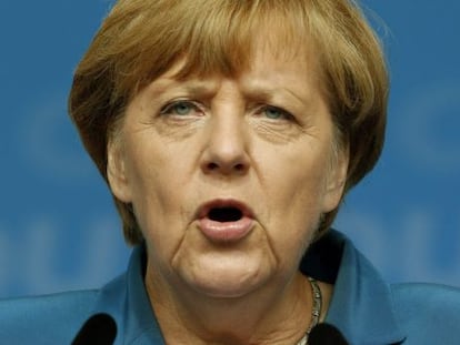La canciller alemana, Angela Merkel, en una imagen de archivo. EFE