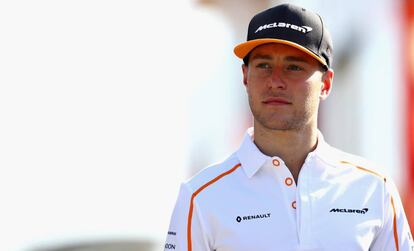 Stoffel Vandoorne, en Montmeló.