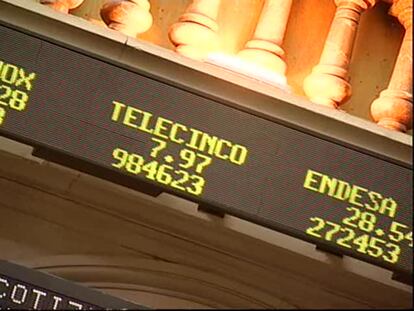 El Ibex 35 registra la mayor subida de su historia