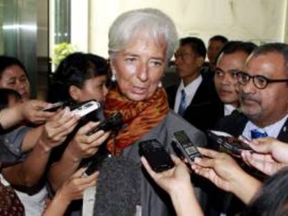 La directora del Fondo Monetario Internacional (FMI), Christine Lagarde. EFE/Archivo