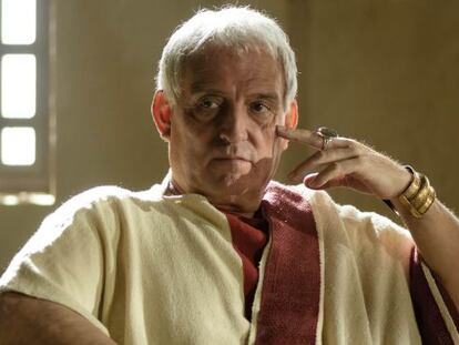 El actor José Sancho, en la serie 'Imperium', que emitió Antena 3.