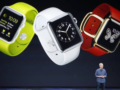 Tim Cook presenta el Apple Watch 2.