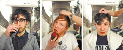 <b>Alex Trimble, Kev Baird y Sam Halliday, la última revelación del sello Kitsuné.</b>