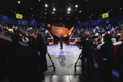 Barack Obama, durante un encuentro con jóvenes, el jueves en Washington.