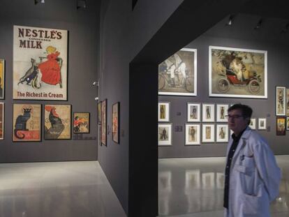 Salas de arte moderno del MNAC, con gran parte de las obras provenientes de la colecci&oacute;n de Llu&iacute;s Plandiura.