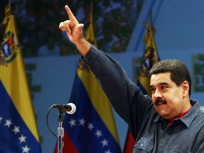 Nicolás Maduro, en Caracas