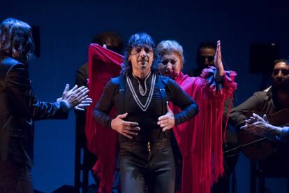 Joaquín Grillo y María Rey, con su obra 'Cositas mías' representado en el Teatro Lope de Vega de Sevilla, el 27 de septiembre.