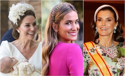 Kate Middleton, María Pombo y la reina Letizia.